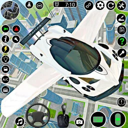 Flying Car Game driving 图标