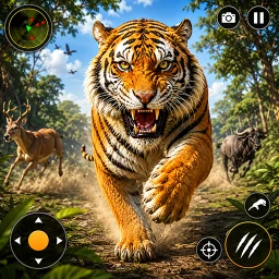 Wild Tiger Family Sim 3D 图标